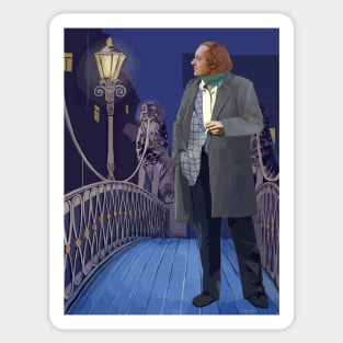 Joseph Brodsky on Lion Bridge Sticker